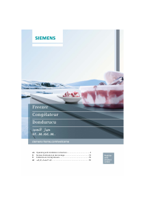 Mode d’emploi Siemens GC24MAW22N Congélateur