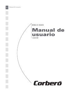 Manual de uso Corberó CLA 5018 W Lavadora