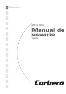 Manual de uso Corberó CLA 6018 W Lavadora