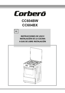 Manual de uso Corberó CC 604 BW Cocina