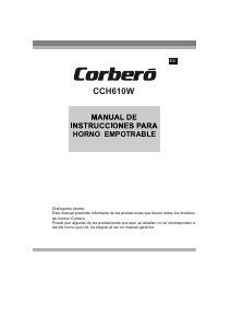 Manual de uso Corberó CCH 610 W Horno