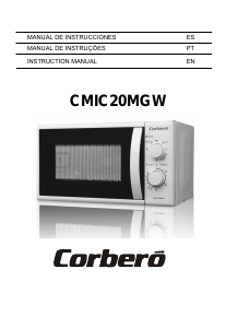 Manual de uso Corberó CMIC20MGW Microondas