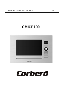 Manual de uso Corberó CMIC100 Microondas