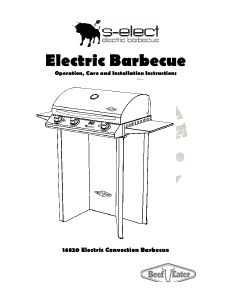 Manual BeefEater S-Elect Barbecue