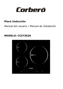 Manual de uso Corberó CCIY3026 Placa