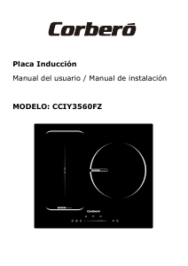 Manual de uso Corberó CCIY3560FZ Placa