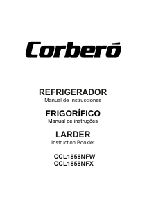 Manual Corberó CCL1858NFW Refrigerator