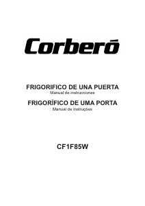 Manual de uso Corberó CF1F85W Refrigerador