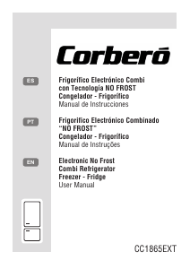 Manual de uso Corberó CC1865EXT Frigorífico combinado