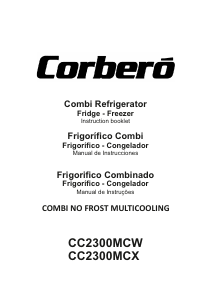 Manual de uso Corberó CC2300MCX Frigorífico combinado