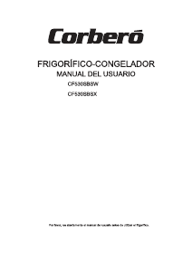 Manual de uso Corberó CF530SBSX Frigorífico combinado