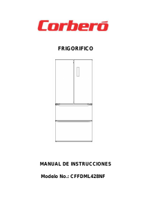 Manual de uso Corberó CFFDML428NF Frigorífico combinado