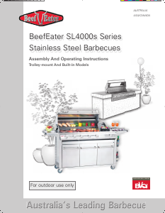 Manual BeefEater Signature SL-4000 Barbecue