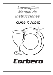 Manual de uso Corberó CLV 301 W Lavavajillas