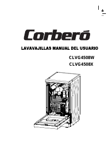 Manual de uso Corberó CLVG 4508 W Lavavajillas