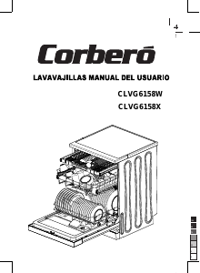 Manual de uso Corberó CLVG 6158 W Lavavajillas