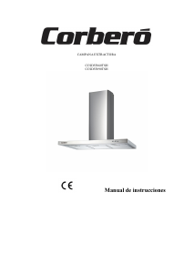 Manual de uso Corberó CCSD 55060 TSH Campana extractora