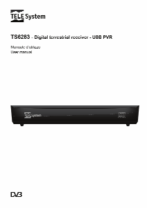 Manuale TELE System TS6283 Ricevitore digitale