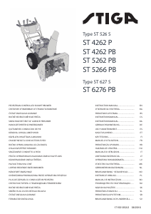 Bruksanvisning Stiga ST 5266 PB Snöslunga