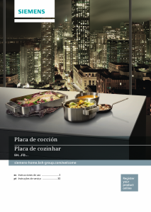 Manual Siemens EH651FDC1E Hob