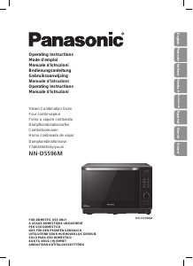 Käyttöohje Panasonic NN-DS596M Uuni