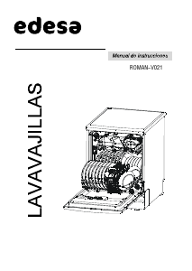 Manual de uso Edesa Roman-V021 Lavavajillas