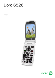 Bruksanvisning Doro 6526 Mobiltelefon