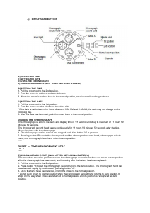 Handleiding Daniel Steiger Alphagraph Chrono Horloge