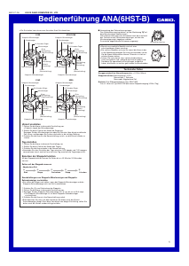 Bedienungsanleitung Casio Edifice EFR-505D-1AVEF Armbanduhr