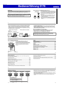 Bedienungsanleitung Casio Edifice EQW-T650DB-2AER Armbanduhr