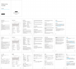 説明書 Anker TC930 キーボード