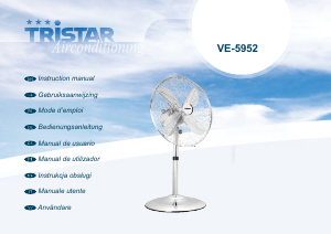 Bruksanvisning Tristar VE-5952 Fläkt