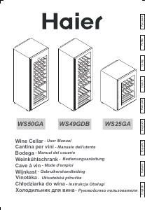 Bedienungsanleitung Haier WS49GDB Weinklimaschrank