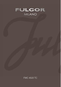 Manuale Fulgor FWC 4522 TC WH Cantinetta vino