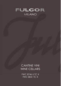 Manuale Fulgor FWC 8841 TC X Cantinetta vino