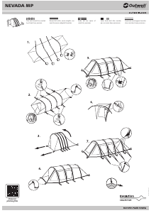 Bedienungsanleitung Outwell Evolution Nevada MP Zelt