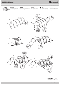 Bedienungsanleitung Outwell Privilege Amarillo 4 Zelt