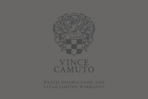 Manual Vince Camuto VC.1089BKSV Watch