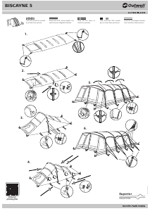 Mode d’emploi Outwell Superior Biscayne 5 Tente