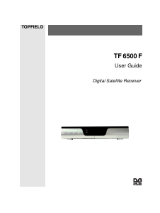 Handleiding Topfield TF 6500 F Digitale ontvanger