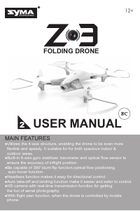 Handleiding Syma Z3 Drone