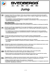 Brugsanvisning Svedbergs Jump Vandhane