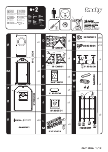 Manuale Smoby 810402 My House Casetta giocattolo