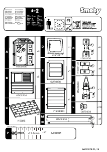 Manuale Smoby 810704 Nature Casetta giocattolo