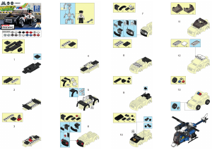 Bedienungsanleitung Sluban set M38-B0638D Police Streifenwagen