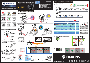 Handleiding Roxim X3 Fietslamp