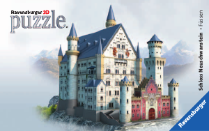 Mode d’emploi Ravensburger Neuschwanstein Castle Puzzle 3D
