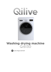 Mode d’emploi Qilive Q.6130 Lave-linge séchant