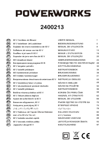 Handleiding Powerworks PD60AB Bladblazer