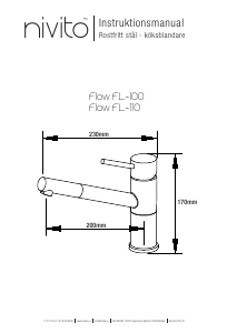 Bruksanvisning Nivito FL-110 Flow Blandare